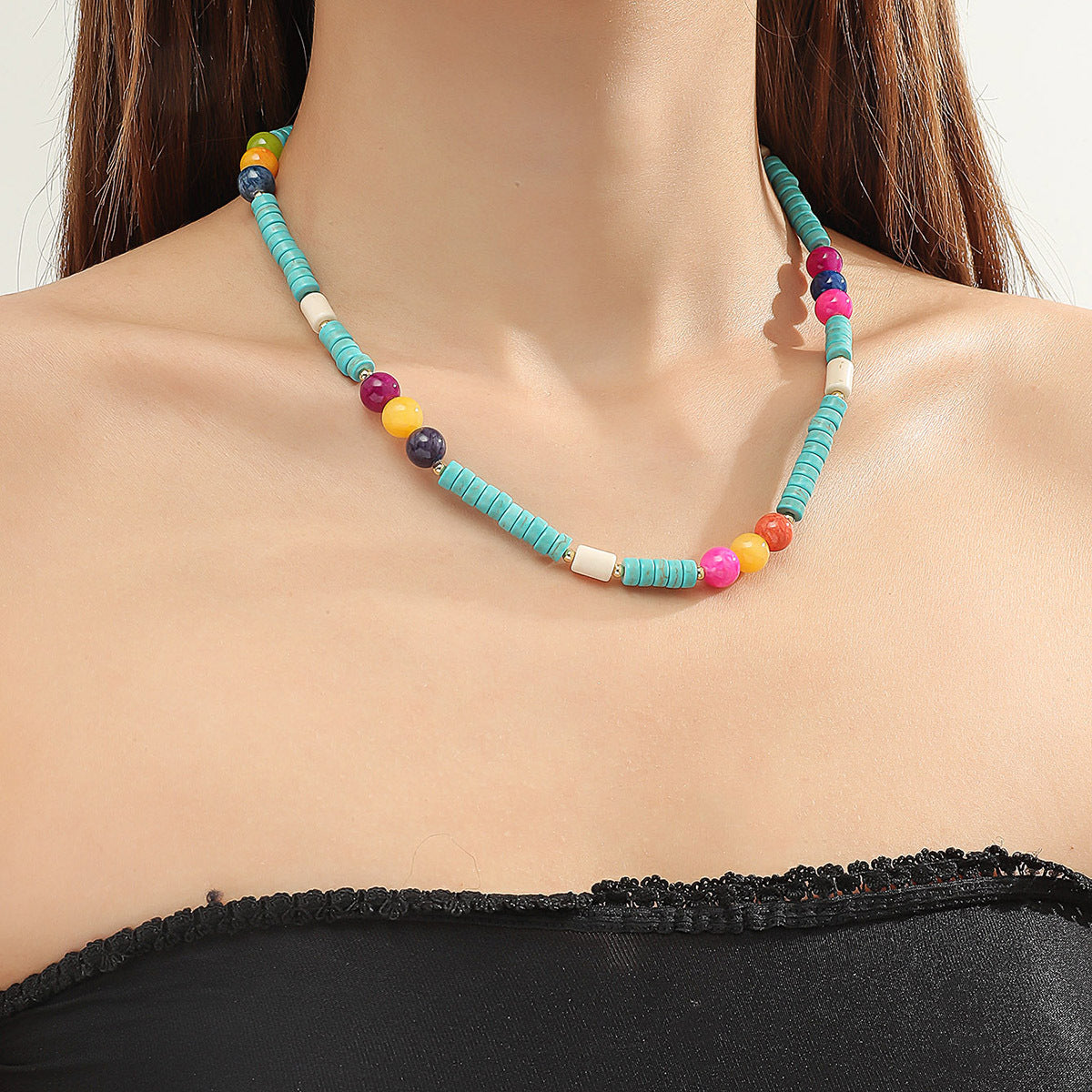 Wholesale Vintage Turquoise Pendant Set